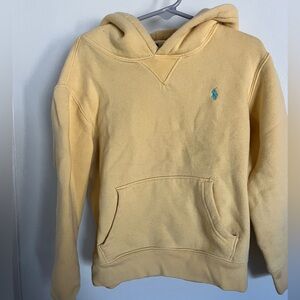 Kids Ralph Lauren Polo pullover hoodie with pocket